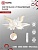 Светильник сд ELEGANT FLAME 120Вт 230В 3000-6500K 8400Лм c пультом ДУ белый IN HOME