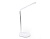 Светодиодная настольная лампа AMBRELLA DE524 SL серебро LED 3000-6400K 7W с беспроводной зарядкой 