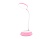 Светодиодная настольная лампа AMBRELLA DE603 PI/WH роз/бел LED 2800-6500K 5W аккум.бат.USB