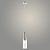 Подвес 230504/1HQ NK никель 1х40W E14 h1500, XLD23
