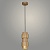 Подвес HY009/1 BRASS латунь 1х20W GU10 h1200, SJNG23