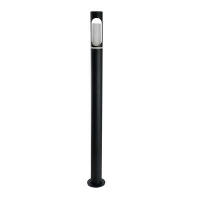 Светильник уличный светодиодный FERON DH1106 15W, 230V, без лампы, GU10, 60*60*900мм, черный (столб)