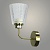 Бра 443/1W GAB латунь 1х40W E27 h250, SHGN23