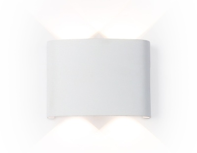 Светильник светодиодный уличный настенный архитектурный ST4451/4 WH белый IP65 LED 4200K 4W 106*80*3