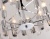 Подвесная люстра с хрусталем Ambrella TR5303/8 CH/SM хром/дымчатый E14/8 max 40W D500*615