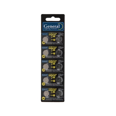 Батарейка  GBAT-LR54 (AG10)  кнопочная щелочная 10pcs/card (10/200/4000)