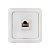 Розетка компьютерная IN HOME RJ-45 BOLLETO белая 7035 