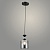 Подвес N5830/1HQ BK+SMK черный 1х40W Е27 d120 h800, QH23