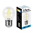 Лампа светодиодная FERON LB-515 15W 230V E27 6400K филамент G45 прозрачная