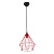 Люстра подвесная 1*60Вт E27 MD.1706-1-P RED
