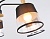 Светильник подвесной Ambrella TR4741/5 BK/LW черный/светлое дерево E27/5 max 40W D760*350
