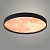 Светильник 23446/350 B BK черный 36W LED 3000-6000К d350, LCY23