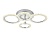 Светильник Ambrella FA412/4 CH хром 60W 620*440*120 (ПДУ РАДИО 2.4)