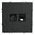 Розетка TV + компьютерная RJ-45 (механизм), серия Эмили, RST00-5106-05, серия Эмили, черный уголь
