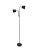 Светильник напольный ULTRAFLASH UF-404 C02 черный цоколь Е27
