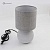Настольная лампа ESTARES ALFA 1xE14 R-125x150x265-GRAY/GRAY-220-IP20