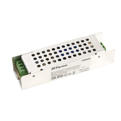 Трансформатор электронный FERON LB009 для светодиодной ленты 36W 12V (драйвер),