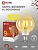 Лампа светодиодная IN HOME LED-GL-95-deco gold 9Вт 230В Е27 3000К 1040Лм золотистая
