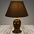 Настольная лампа 18314 COF кофе/кофе абажур h270 1х60W E27, DIY22