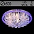 Люстра 55066/600 CR хром 8х40W E14 LED-WT+BLUE ПДУ d600 h270, SDA23