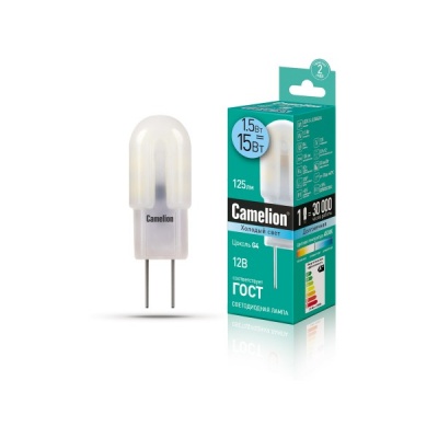 Лампа CAMELION LED1.5-JC/845/G4 12V 1.5W (1/10/100)