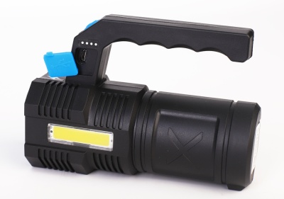 Фонарь ULTRAFLASH LED53766 (фонарь акк 4В, черн., 4LED+COB, 3 Вт, 4 реж, USB, бокс са) (1/54)