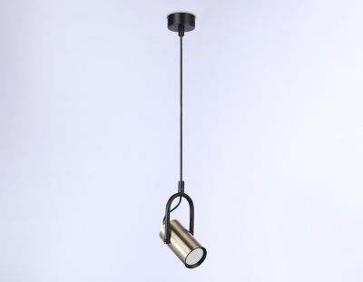 Светильник подвесной Ambrella TA13198 BK/SB черный/бронза GU10 max 12W D55*L100*H1200