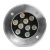Светильник тротуарный 10W, AC12V, 4000К, D160*H90mm, внутренний диаметр: 110mm, IP 67, SP2803