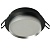 Светильник FERON DL507 15W 230V GX53, черный + серебро, круг, без лампы
