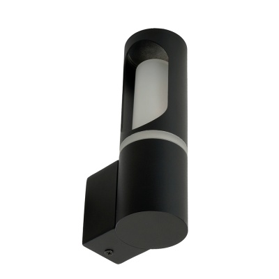 Светильник уличный светодиодный FERON DH1101 15W, 230V, GU10 60*200мм, черный (на стену вверх)