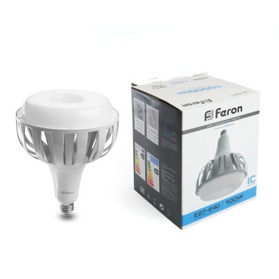 Лампа светодиодная FERON LB-651 100W 230V E27-E40 6400K
