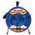 Удлинитель на катушке STEKKER PRF02-31-30 4-местный с/з, 30м, серия Professional, синий (80098)