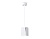 Светильник подвесной Ambrella TN5122 WH белый E27 max 40W 80*80*1150