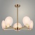 Люстра HY008/5 COPPER медь 5х60W E14 d570 h460, SJNG23