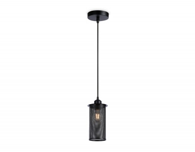 Светильник подвесной в стиле лофт Ambrella TR8162 BK черный E27 max 40W D102*1055