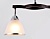 Люстра подвесная Ambrella TR3111/2 DCF/CH темный кофе/хром E27 max 40W 400*150*315