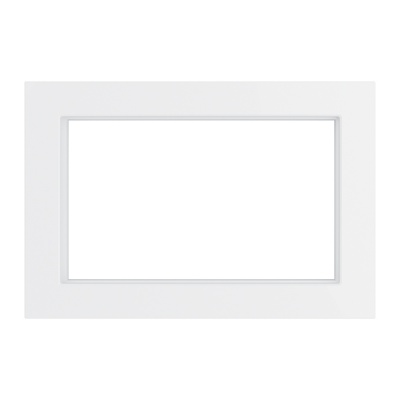 Рамка 2-местная (без перемычки), серия Катрин, GFR00-7012-01, белый (20/100)