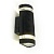 Светильник садово-парковый FERON DH1702-P 220-240V 2*GU10 черный пластик с клеммой в комплекте