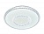 Светильник Ambrella FF99 WH 72W D500*70 (ПДУ ИК)