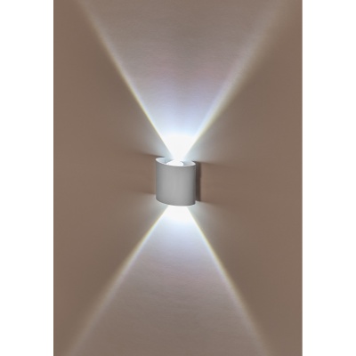 ИМИДЖ IL.0014.0001-2 WH Светильник настенный LED 2x1W 4200K Белый 220V IP54