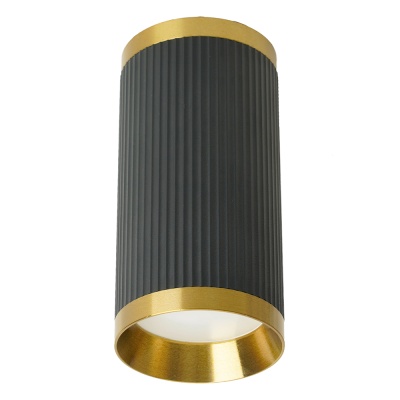 Светильник FERON ML190 MR16 35W 230V, черный + античное золото 