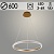 Люстра MD77017/600 MFGD золото 74W 3000K+6000K+4000K LED d600 ПДУ диммер, OLY21