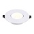 Встраиваемый светильник General GCL-MR16-R-WHITE Поворотный Круглый Белый