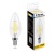 Лампа светодиодная FERON LB-713 11W 230V E14 2700K прозрачная, филамент C35