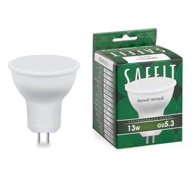 Лампа светодиодная SAFFIT 13W 230V GU5.3 2700K MR16, SBMR1613