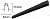 Магнитный шинопровод ESTARES MAGNETO track M35-3000-black-DC48V накладной/подвесной 0,5 м 