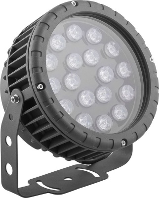 Прожектор светодиодный ЛЮКС LL-884 18W 85-265V Холодный белый IP65,   D180xH230