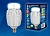 Лампа светодиодная UNIEL LED-M88-70W/DW/E27/FR ALV01WH картон матовая, алюминий, 6000К
