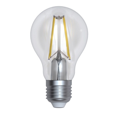 Лампа светодиодная UNIEL LED-A60-10W/3000K/E27/CL/DIM GLA01TR картон диммируемая