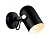 Спот накладной AMBRELLA TR8204 BK черный E27 max 40W D117*280 с выключателем в стиле лофт